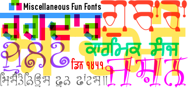Hand-painted-sign-style, Gurmukhi free download TrueType font