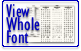 Click here to see all characters in the font on the font comparison page.